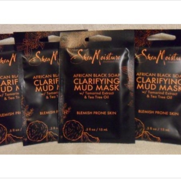 4 Shea Moisture African Black Soap Clarifying Mask - Picture 1 of 5